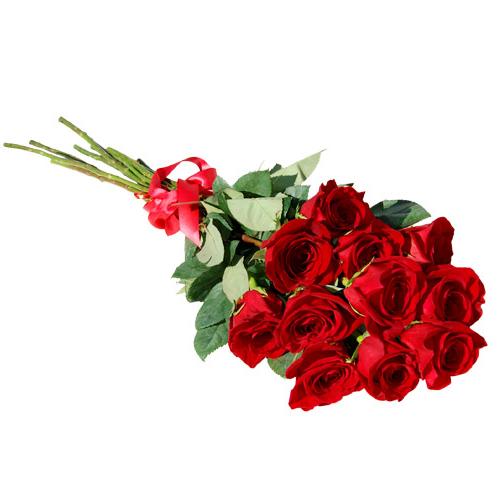 картинка 11 красных роз от магазина Цветов