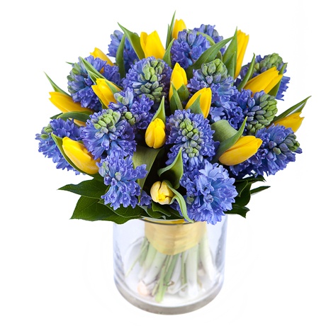 картинка Тюльпаны и гиацинты №1 от магазина Цветов